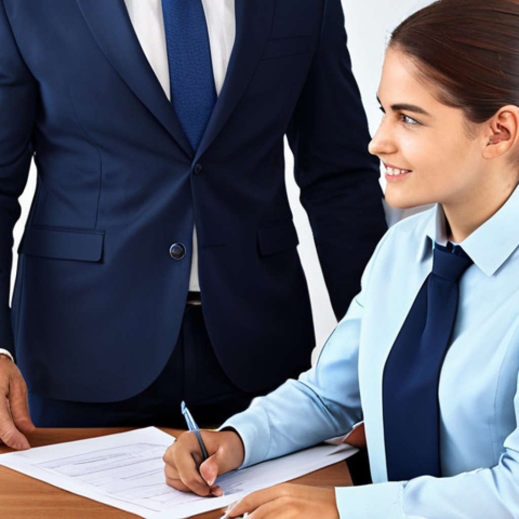 자기 성찰을 위한 멘토 찾기 - Professional Career Mentorship**
"A young, ambitious professional, fully clothed in a modest busine...